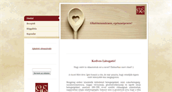 Desktop Screenshot of glutenmentesen-egeszsegesen.com
